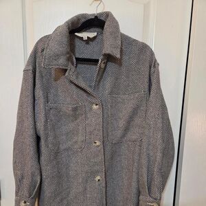 Promesa Women's Grey and Blue Jacket